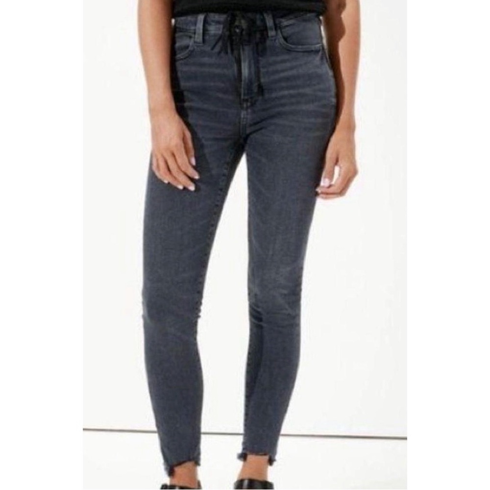 American Eagle Skinny Stretch Black Jeans